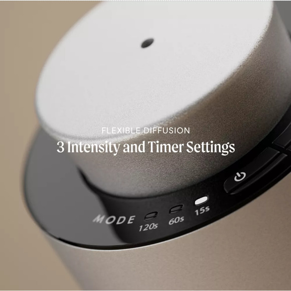 Essential Oil Diffuser by HOHM Portable & Waterless in SILVER NEW (MSRP $100) - Picture 4 of 14